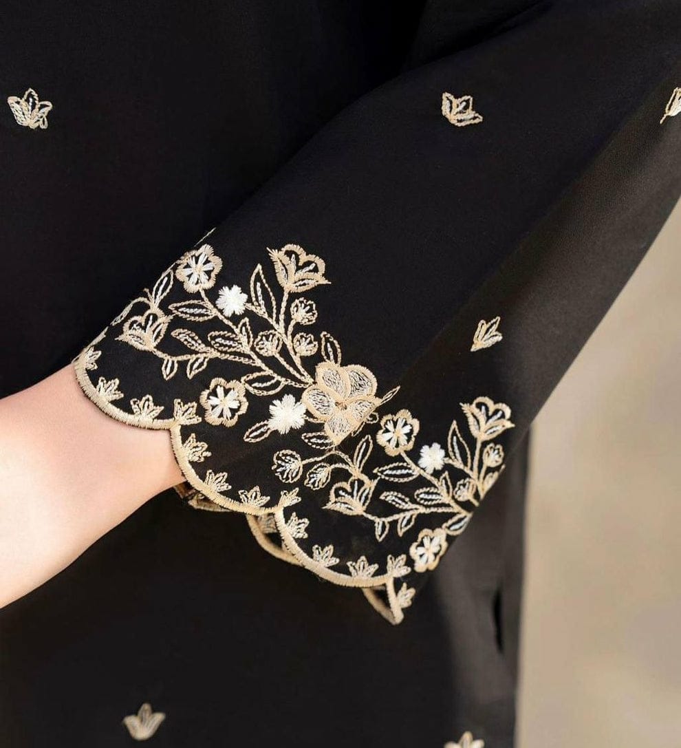 Black Gulab Emb 2pc