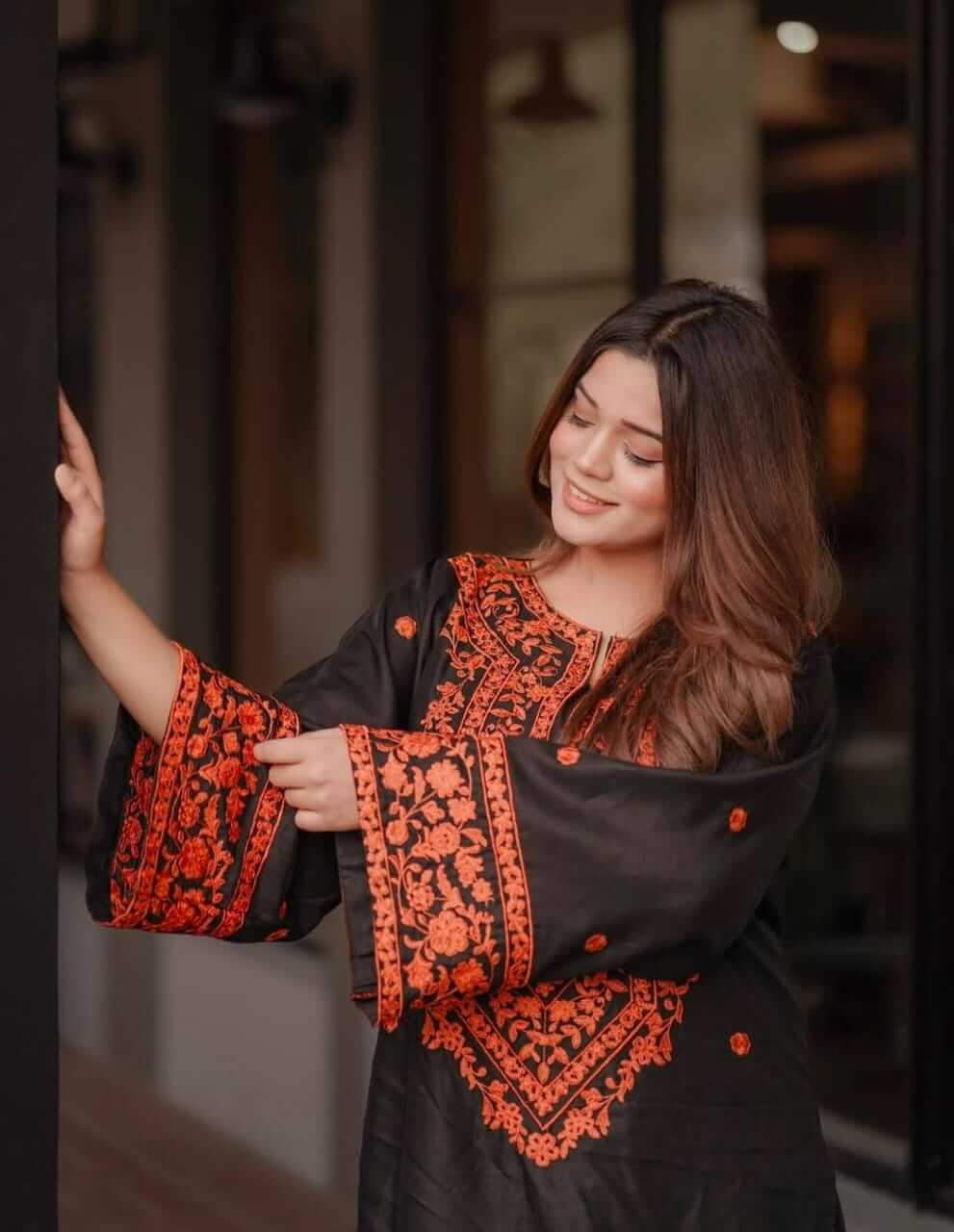 Sofia Emb Work 2pc - Riwaiti Rang